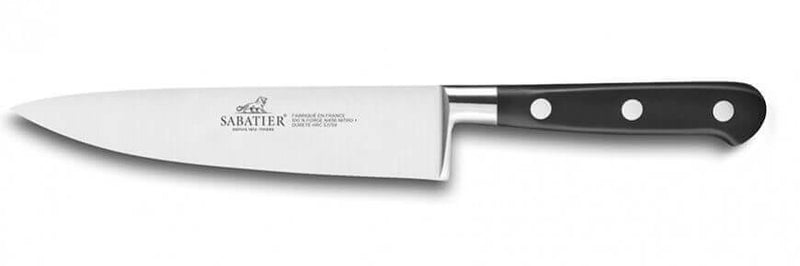 Présentation du couteau de chef Sabatier Idéal inox 15cm