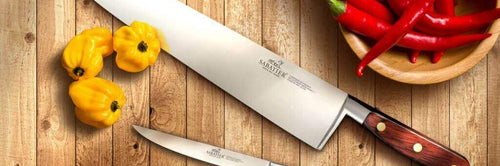 Présentation du couteau tranchelard Sabatier Saveur 20cm