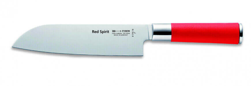 Présentation du couteau Santoku Dick Red Spirit 18cm