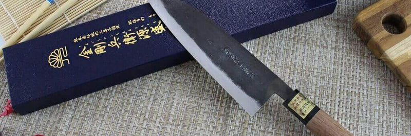Présentation du couteau de chef japonais Moritaka Aogami Super Series carbone