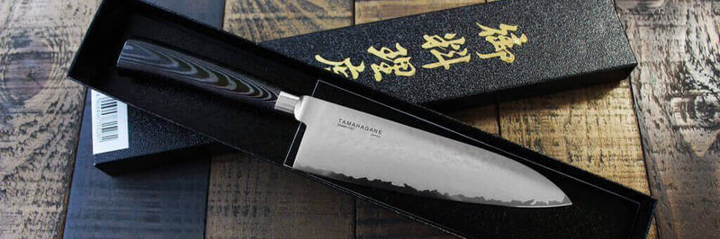 Présentation du couteau de chef japonais Tahamagane Tsubame
