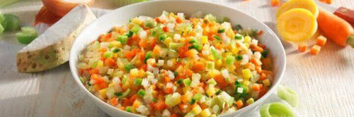 Comment réaliser une brunoise de légumes ?