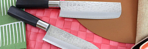 Technique de découpe : les couteaux japonais Nagekomi