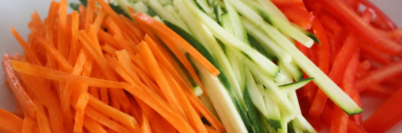 faire une julienne de légumes