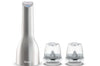 Moulin à épices électrique rechargeable Finamill PRO Plus inox + 2 capsules de broyage