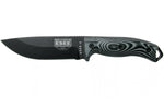 Couteau Esee 5 5PB-002 lame carbone 13,2cm manche G10 gris/noir + étui