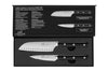 Coffret 2 couteaux Sabatier International Egide Office 9cm + Mini santoku 12cm
