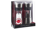 Coffret moulins sel et poivre Cole & Mason Horsham en acrylique et inox 15,4cm