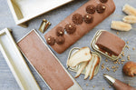 Coffret bûche de Noël Scrapcooking en silicone coloris doré