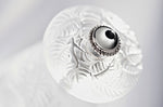 Moulin à sel Peugeot Lalique Feuilles en cristal 9cm - Edition limitée