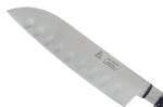 Couteau santoku Au Nain Pépite lame forgée alvéolée 20cm