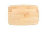 Planche à découper faite main Legnoart Dorsoduro en frêne naturel avec surface inclinée - L