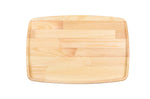 Planche à découper faite main Legnoart Dorsoduro en frêne naturel avec surface inclinée - L