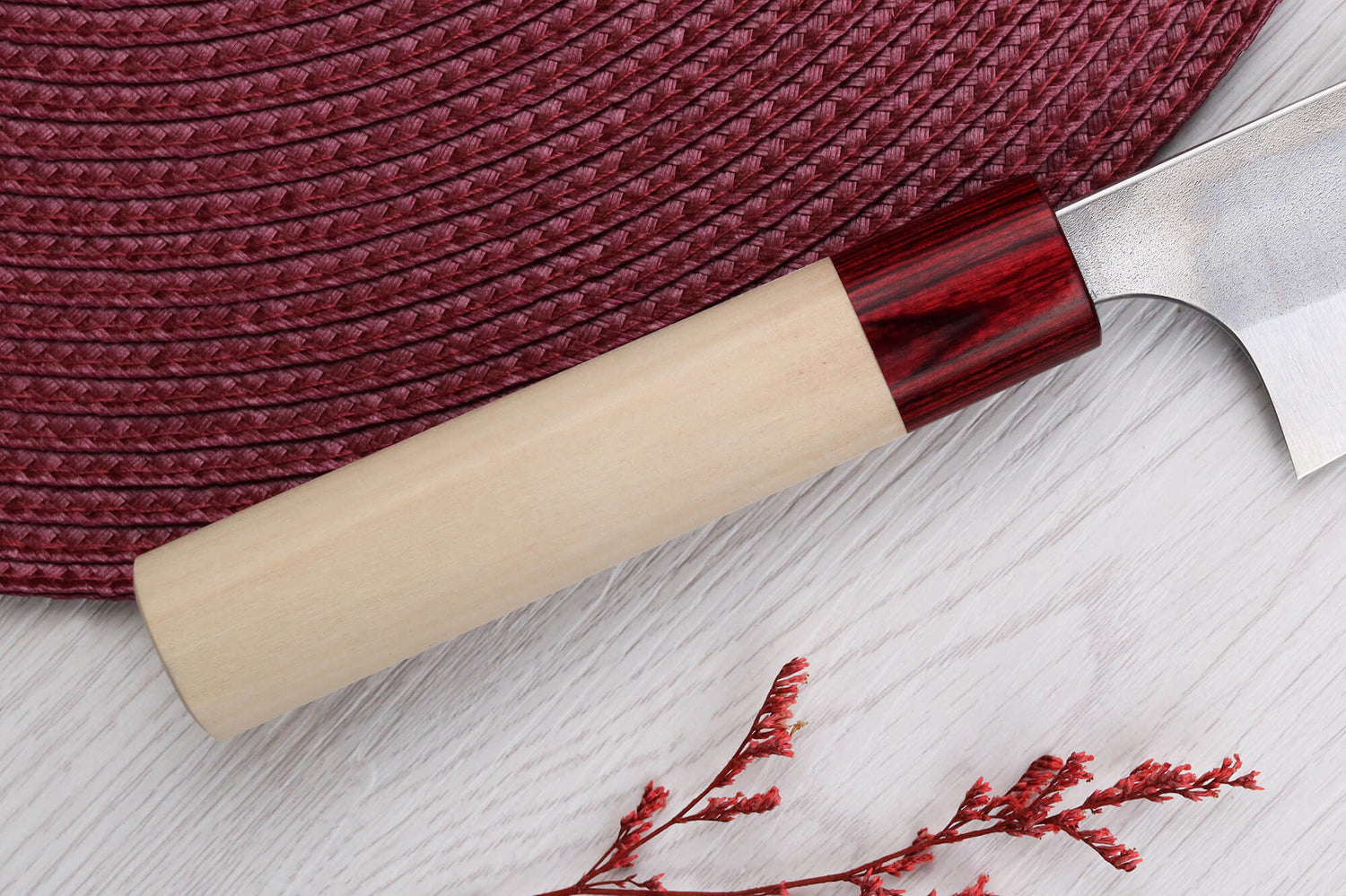 Couteau de chef 18cm japonais artisanal Masakage Yuki Shirogami 2