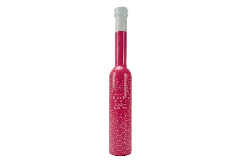 Huile d'olive Savor&Sens Color Block saveur échalote et ail - 20cl
