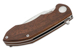 Couteau pliant Böker Arbolito Nahuel 01BA004 manche en bois de guayacan 11,8cm