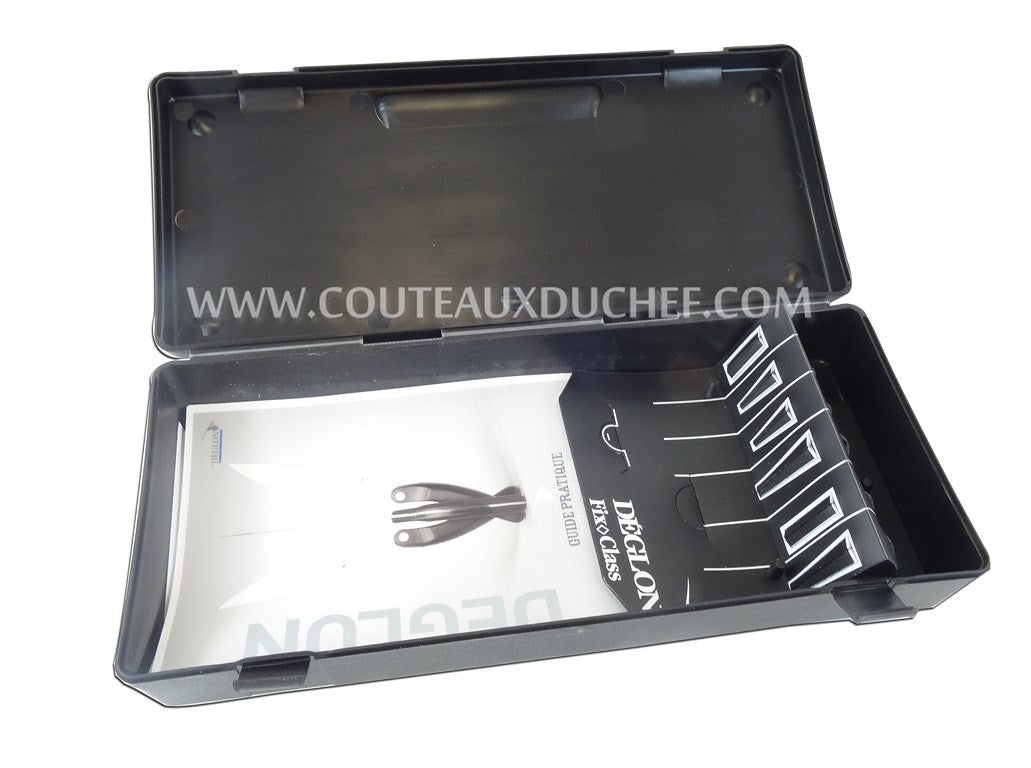 Plumier compact vide Deglon avec plateau Fixclass