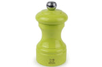 Moulin à poivre manuel Peugeot Bistro en bois de hêtre laqué vert pistache 10cm