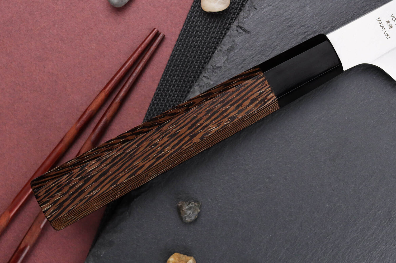 Couteau yanagiba 27cm japonais artisanal Sakai Takayuki Honyaki Shoryu VG10