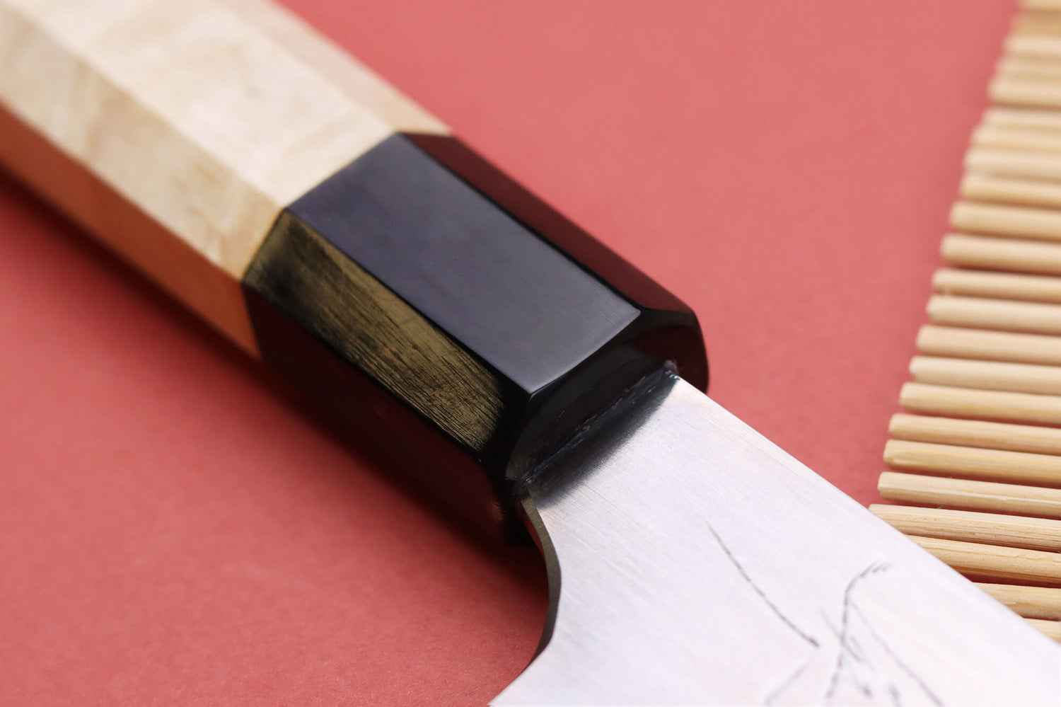 Couteau bunka 16,5cm japonais artisanal Naoki Mazaki WS2 poli