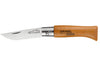 Couteau pliant Opinel Tradition Carbone n°03 lame 4cm manche hêtre