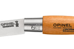 Couteau pliant Opinel Tradition Carbone n°05 lame 6cm manche hêtre
