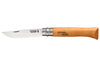 Couteau pliant Opinel Tradition Carbone n°12 lame 12cm manche hêtre