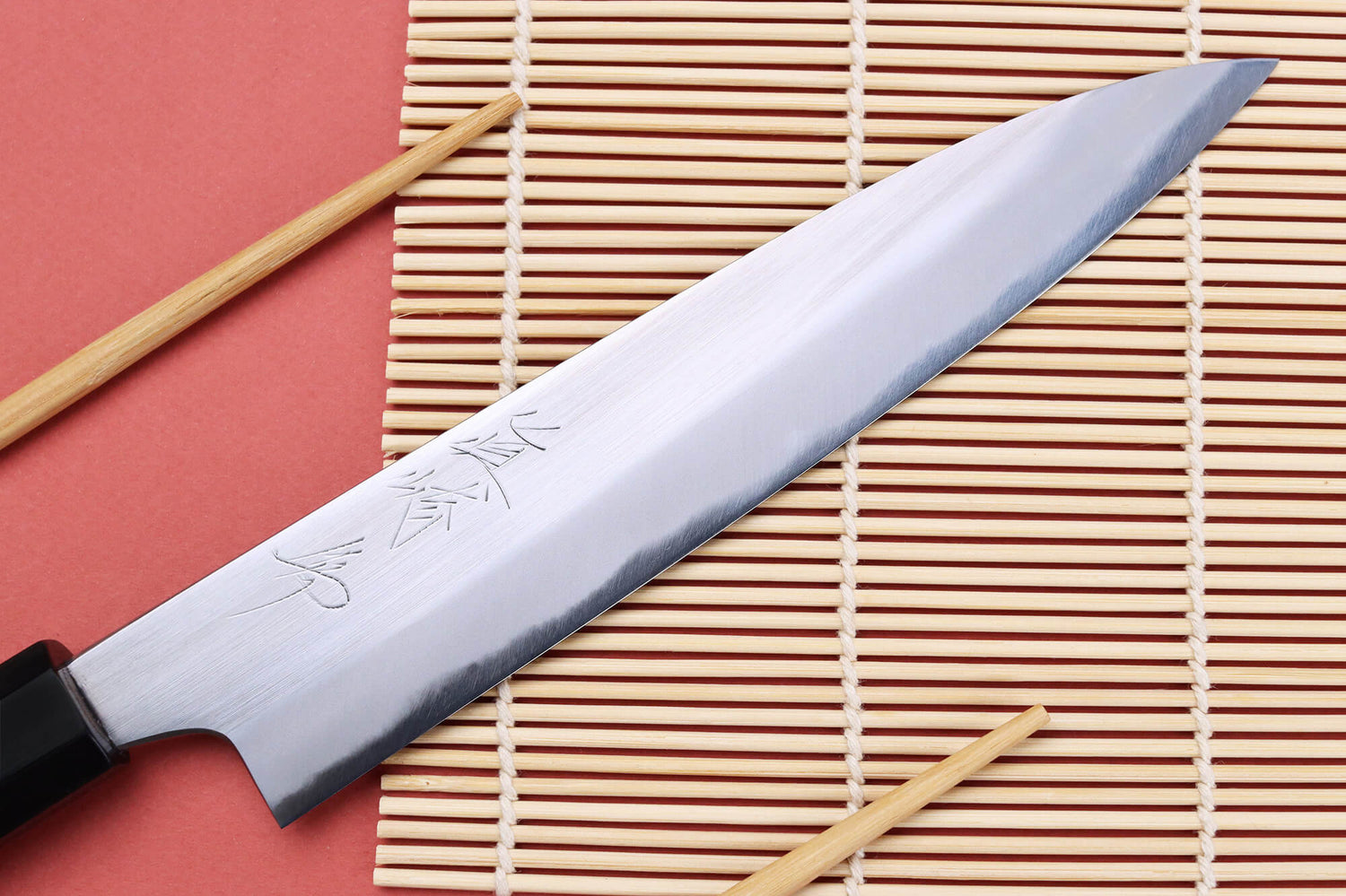Couteau universel 18cm japonais artisanal Naoki Mazaki WS2 poli