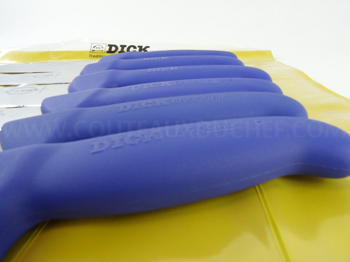 Pochette de 6 couteaux de boucher DICK ERGOGRIP acier NSF