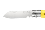 Couteau pliant Opinel Bricolage n°09 lame 8cm manche polyamide jaune