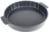 Tourtière Peugeot Appolia en céramique ardoise diamètre 28cm