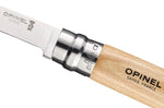 Couteau Opinel Effilé n°8 lame 8cm manche en hêtre