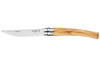 Couteau Opinel Effilé n°10 lame 10cm manche en olivier