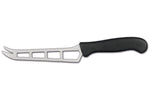 Couteau à fromage professionnel Ambrogio Sanelli Supra ajouré noir 14cm