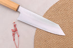 Couteau santoku kiritsuke 18cm japonais artisanal Hado Ginsan Cherry
