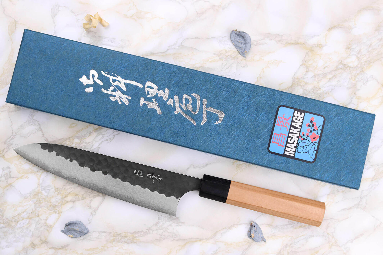 Couteau de chef japonais artisanal Masakage Koishi 18cm