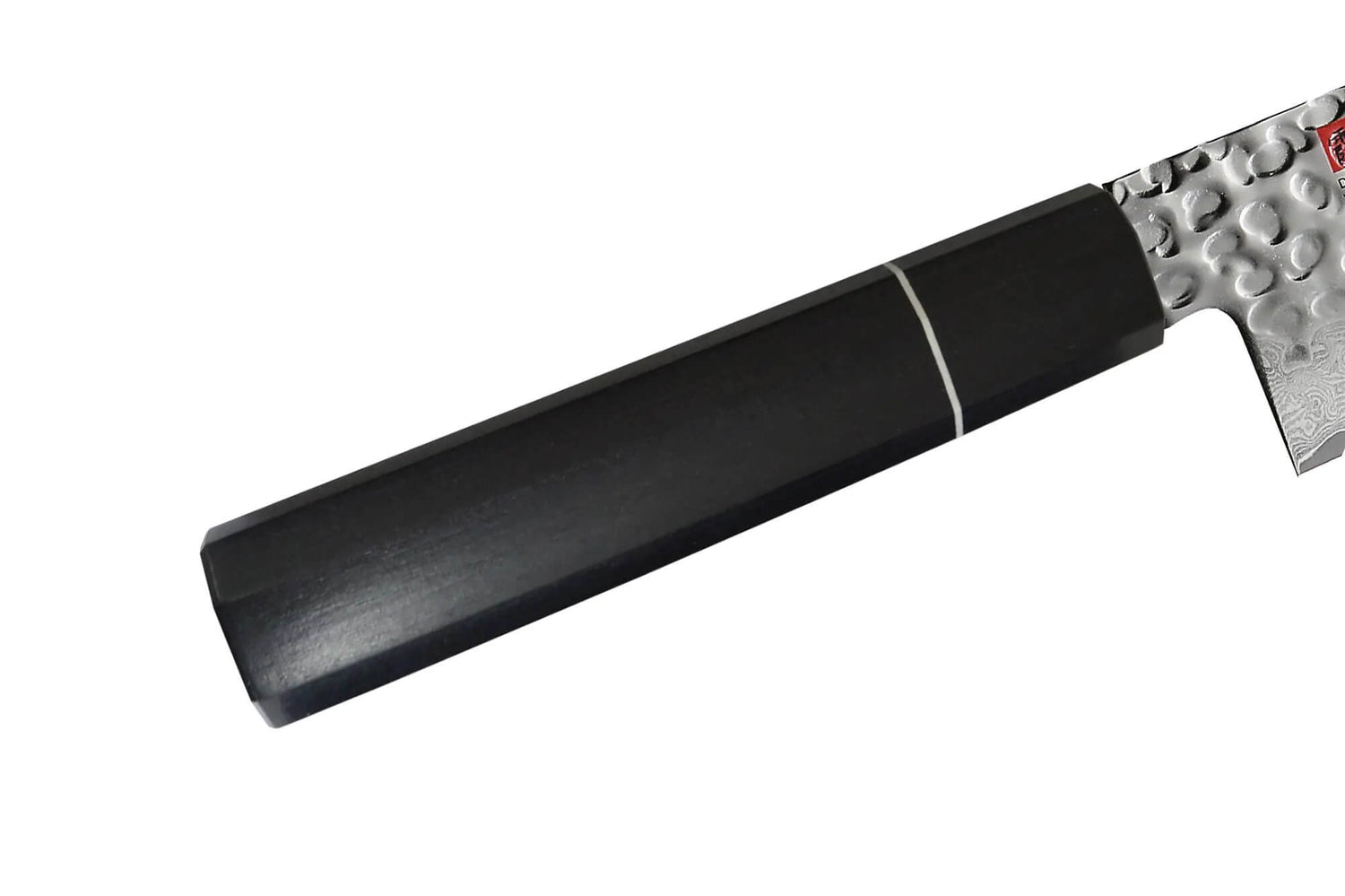 Couteau nakiri japonais Kasumi Kuro 16.5cm martelé damas 32 couches