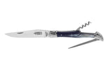 Couteau pliant Laguiole Arbalète G.DAVID 1792 manche en corne 12cm + tire bouchon + poinçon