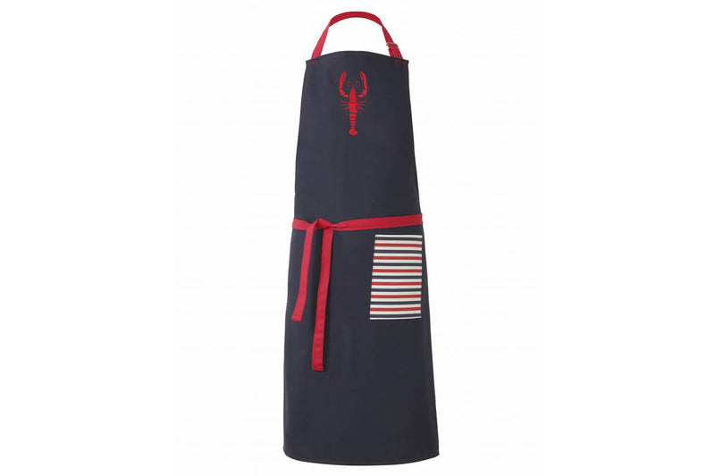 Tablier de cuisine Tissage de l'Ouest Marie fabriqué en France - Langoustine