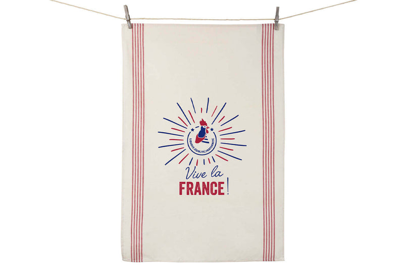Torchon de cuisine Tissage de l'Ouest Léon fabriqué en France - Vive la France