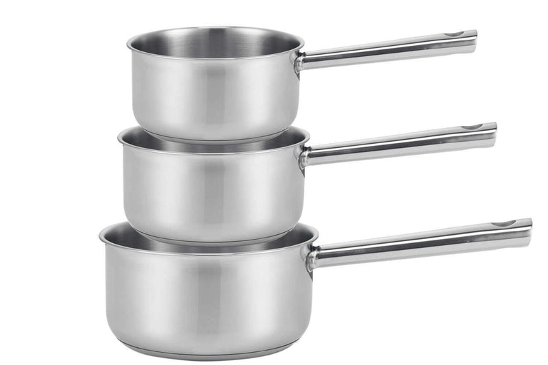 Set de 3 casseroles Beka Cicla en inox 16cm, 18cm et 20cm