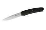 Couteau pliant Maserin Mini Gourmet 381.EB manche en bois d'ébène 10cm avec étui