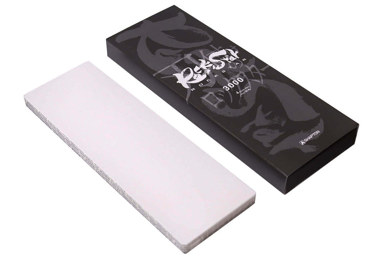 Pierre à aiguiser japonaise Shapton Rock Star 60416 grains 3000
