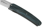 Couteau pliant Maserin Mini Gourmet 381-FB manche hêtre bleu 10cm