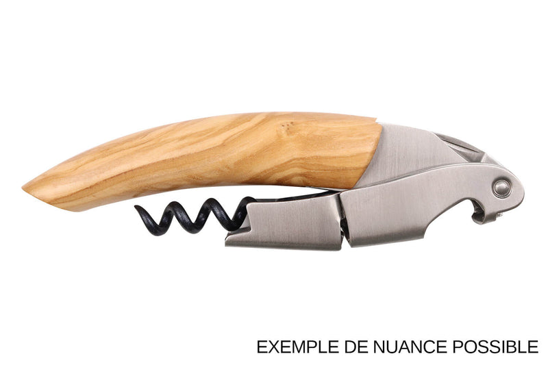 Tire-bouchon sommelier Ligne W Signature manche en olivier