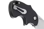 Couteau pliant CRKT Orca 7930 manche en nylon / fibres de verre noir 7,5cm