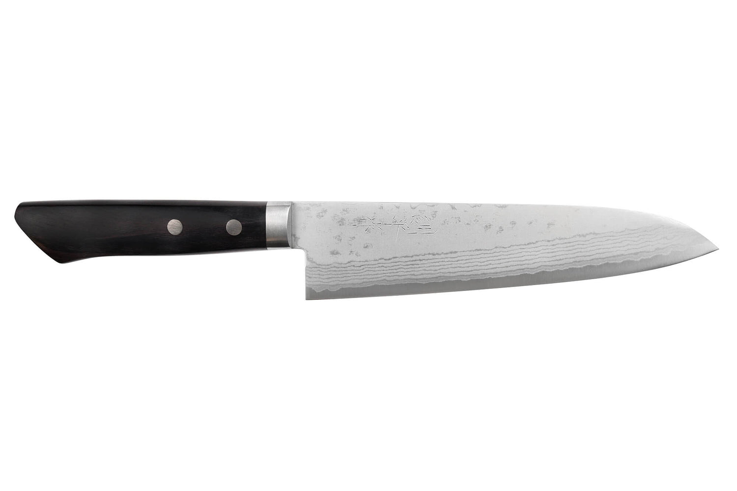 Couteau de chef 18cm japonais artisanal Masutani VG10 Damas