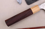 Couteau kiritsuke 21cm japonais artisanal Yoshimi Kato SPG Strix V-Tsuchime