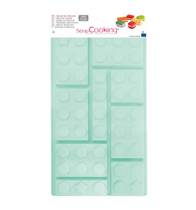 Moule à gâteau Scrapcooking en silicone - Briques