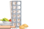 Planche à raviolis Gefu Tasca rectangulaires en polymère avec rouleau en bois